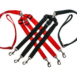 Polycotton Three Dog Adjustable Leads