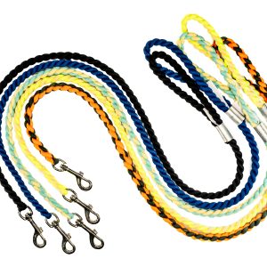 Twisted Cotton Jersey Dog Leads (2 Colour Combinations)