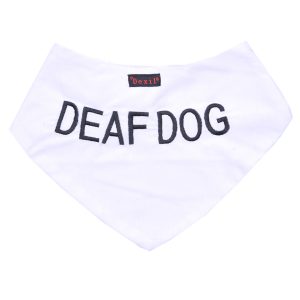 Deaf Dog Bandana