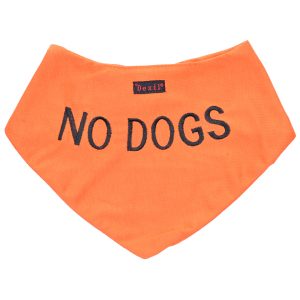 No Dogs Bandana