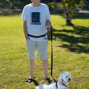 Polycotton Hands Free Set - Adjustable Waist Belt with Double Ended Lead